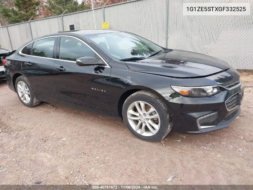 2016 Chevrolet Malibu 1Lt VIN: 1G1ZE5STXGF332525 Lot: 40781672