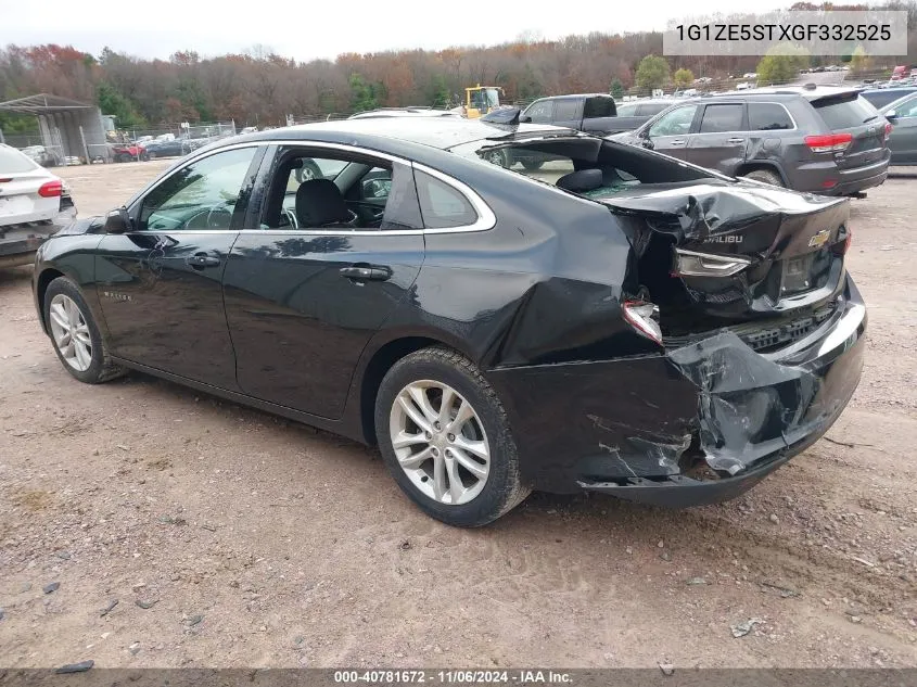 2016 Chevrolet Malibu 1Lt VIN: 1G1ZE5STXGF332525 Lot: 40781672