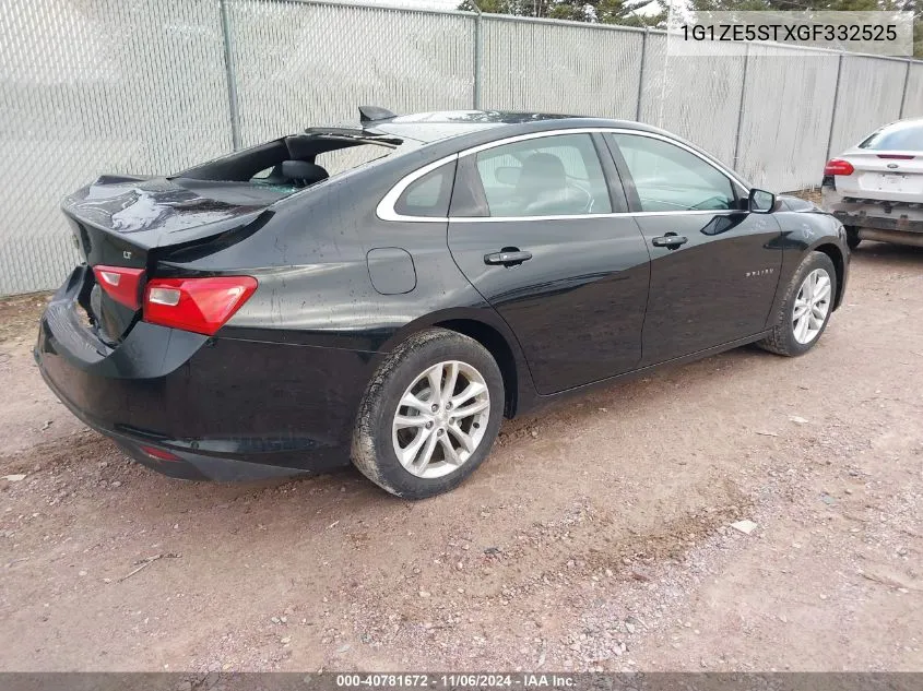 2016 Chevrolet Malibu 1Lt VIN: 1G1ZE5STXGF332525 Lot: 40781672