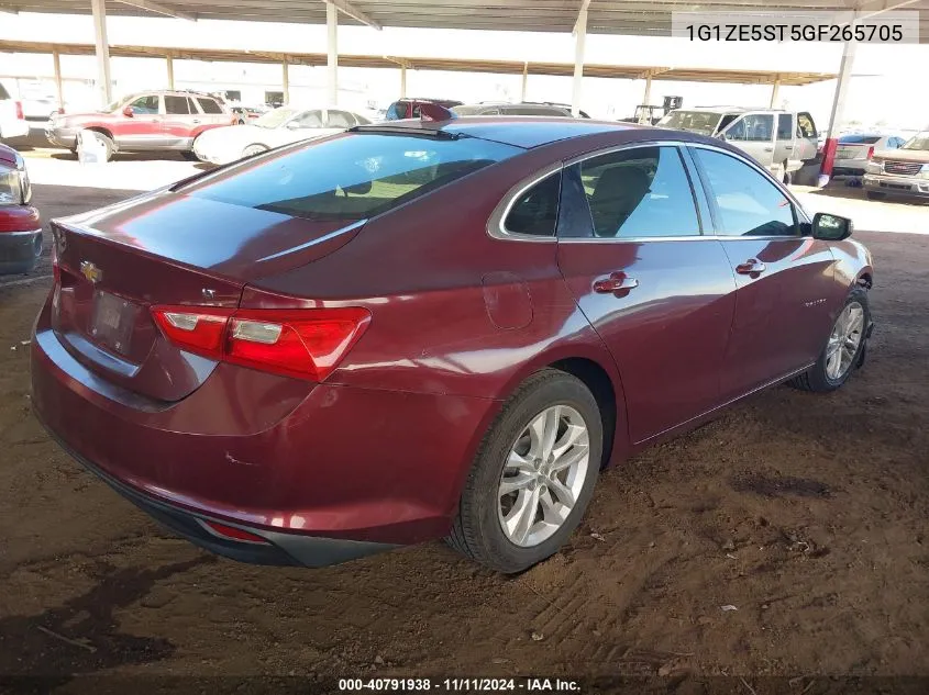 2016 Chevrolet Malibu 1Lt VIN: 1G1ZE5ST5GF265705 Lot: 40791938