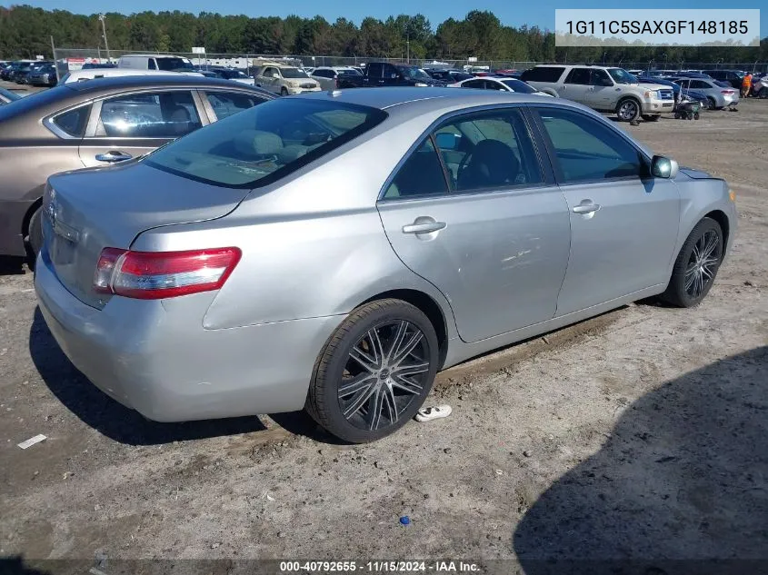 2016 Chevrolet Malibu Limited Lt VIN: 1G11C5SAXGF148185 Lot: 40792655