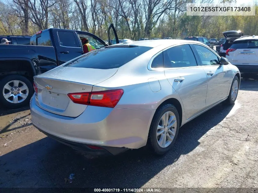 2016 Chevrolet Malibu 1Lt VIN: 1G1ZE5STXGF173408 Lot: 40801719