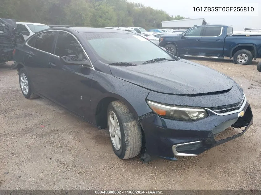 2016 Chevrolet Malibu Ls VIN: 1G1ZB5ST0GF256810 Lot: 40808682