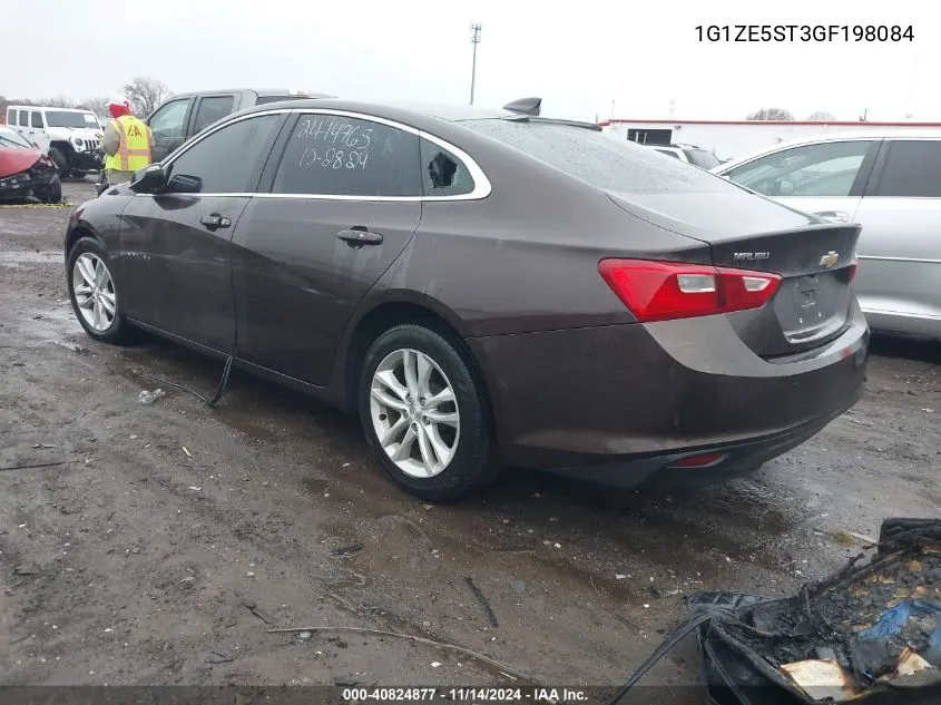 2016 Chevrolet Malibu 1Lt VIN: 1G1ZE5ST3GF198084 Lot: 40824877