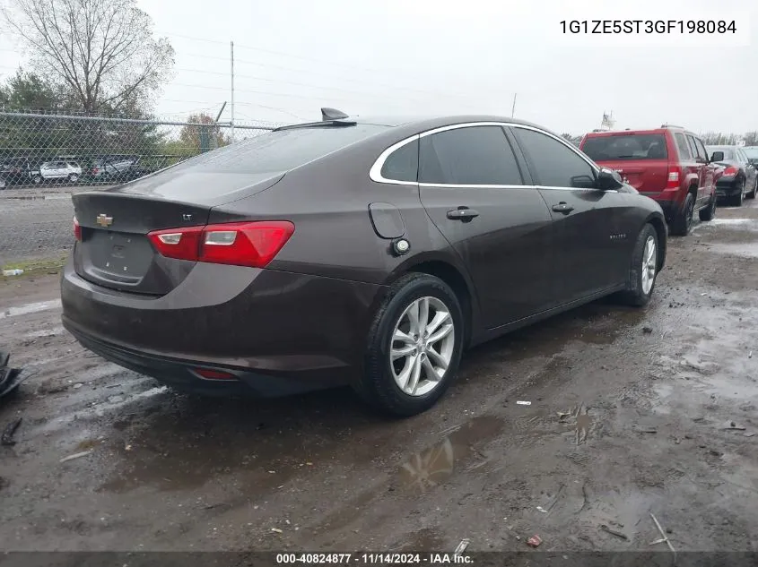 2016 Chevrolet Malibu 1Lt VIN: 1G1ZE5ST3GF198084 Lot: 40824877