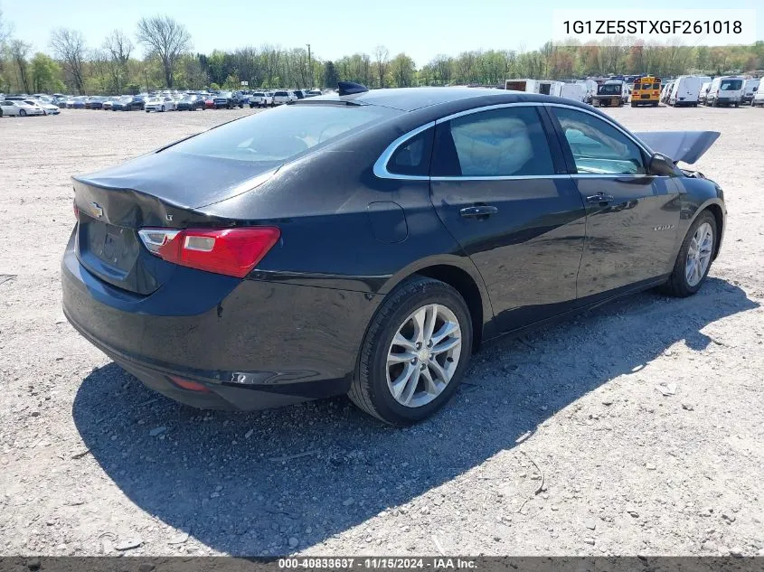 1G1ZE5STXGF261018 2016 Chevrolet Malibu 1Lt