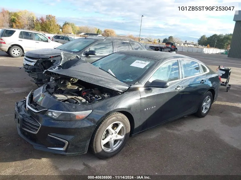 2016 Chevrolet Malibu Ls VIN: 1G1ZB5ST9GF253047 Lot: 40838800