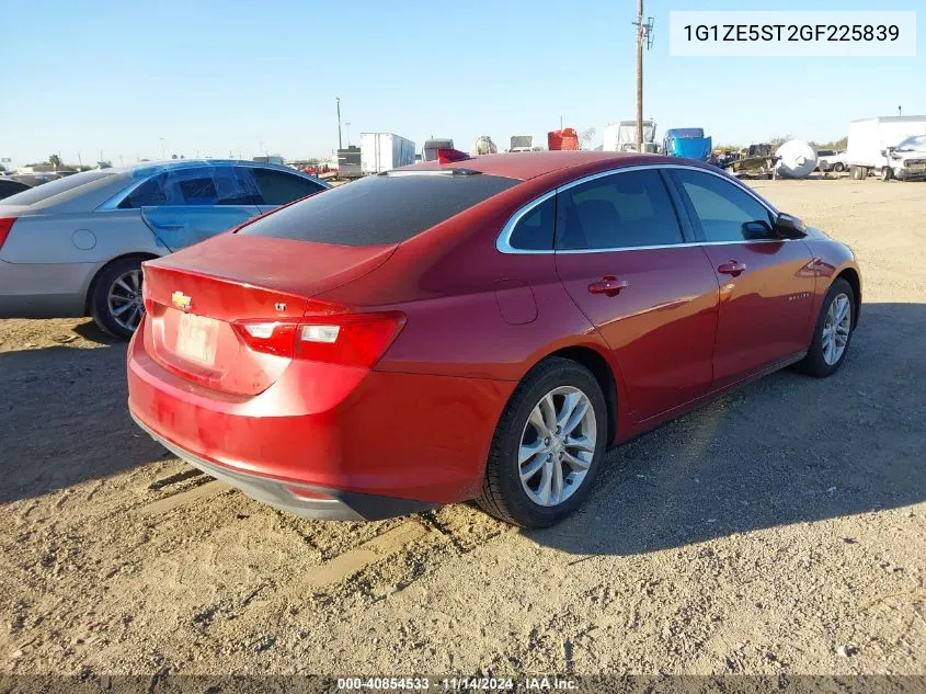 2016 Chevrolet Malibu 1Lt VIN: 1G1ZE5ST2GF225839 Lot: 40854533