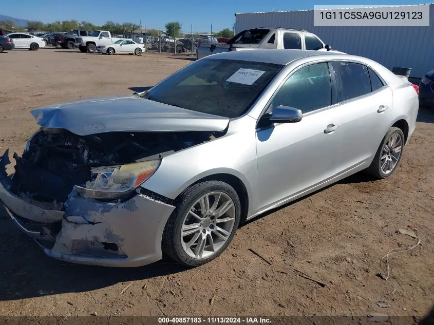 2016 Chevrolet Malibu Limited Lt VIN: 1G11C5SA9GU129123 Lot: 40857183