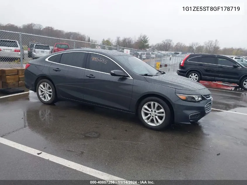 2016 Chevrolet Malibu 1Lt VIN: 1G1ZE5ST8GF178719 Lot: 40857255