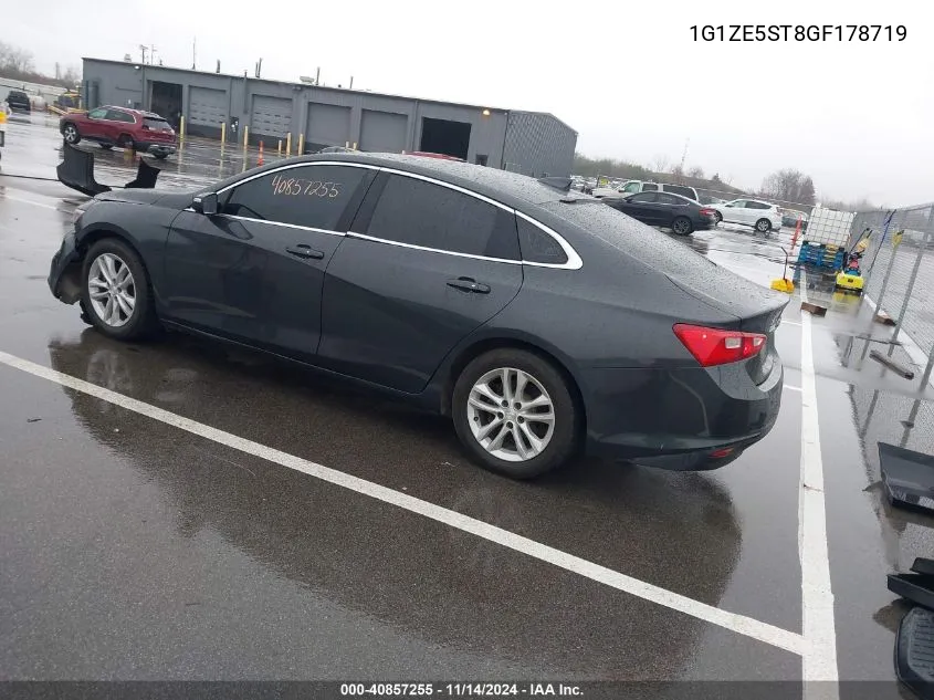 2016 Chevrolet Malibu 1Lt VIN: 1G1ZE5ST8GF178719 Lot: 40857255