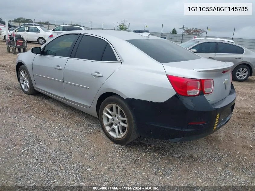 2016 Chevrolet Malibu Limited Lt VIN: 1G11C5SA8GF145785 Lot: 40871466