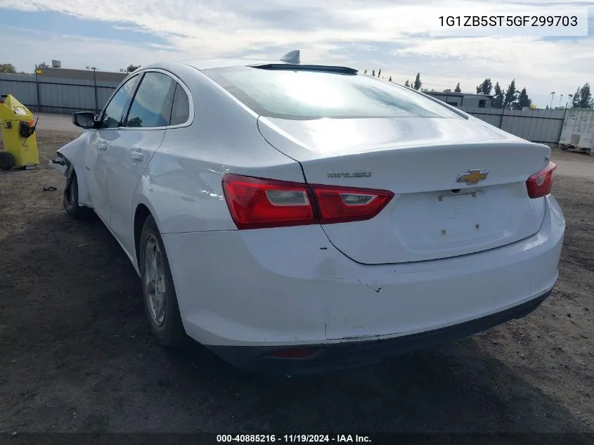 1G1ZB5ST5GF299703 2016 Chevrolet Malibu Ls