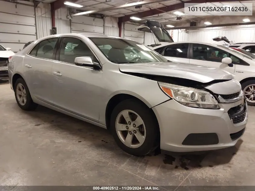 2016 Chevrolet Malibu Limited Lt VIN: 1G11C5SA2GF162436 Lot: 40902512