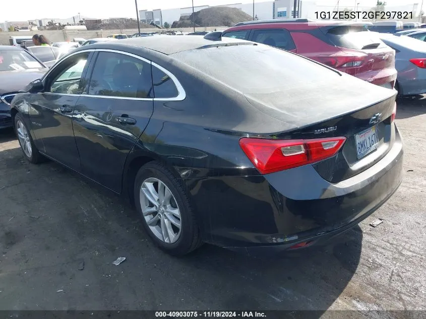 2016 Chevrolet Malibu 1Lt VIN: 1G1ZE5ST2GF297821 Lot: 40903075