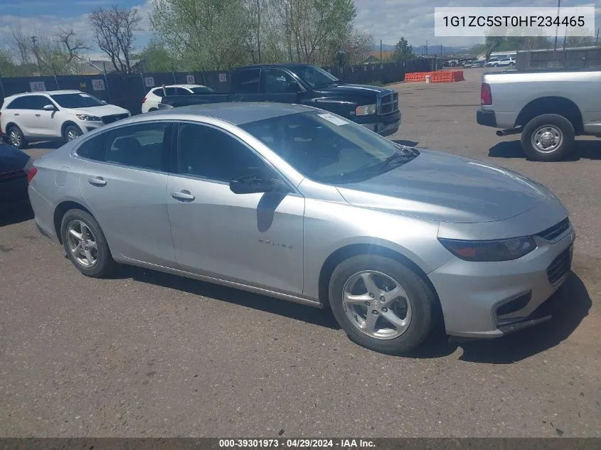 1G1ZC5ST0HF234465 2017 Chevrolet Malibu 1Fl