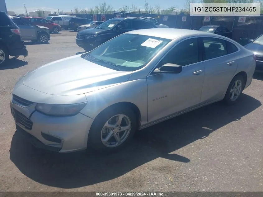 1G1ZC5ST0HF234465 2017 Chevrolet Malibu 1Fl