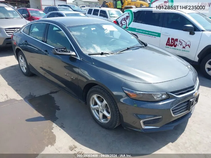 2017 Chevrolet Malibu Ls VIN: 1G1ZB5ST1HF235000 Lot: 39303408