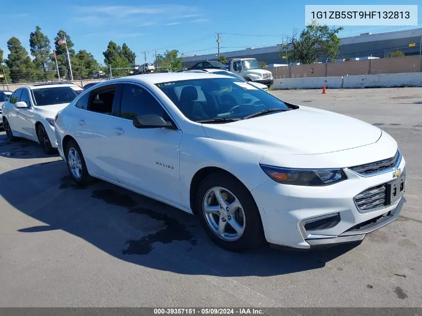 1G1ZB5ST9HF132813 2017 Chevrolet Malibu Ls