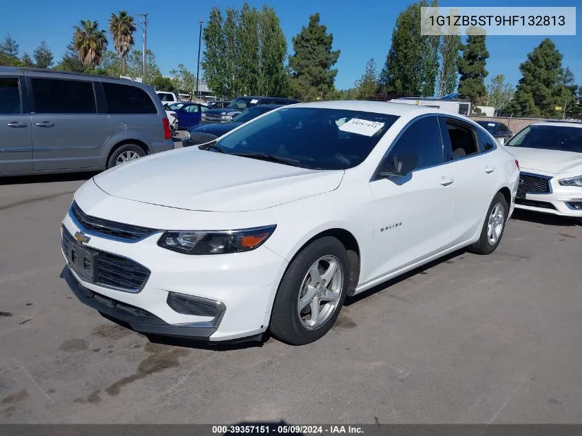 1G1ZB5ST9HF132813 2017 Chevrolet Malibu Ls