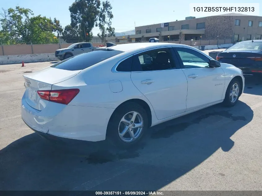 2017 Chevrolet Malibu Ls VIN: 1G1ZB5ST9HF132813 Lot: 39357151