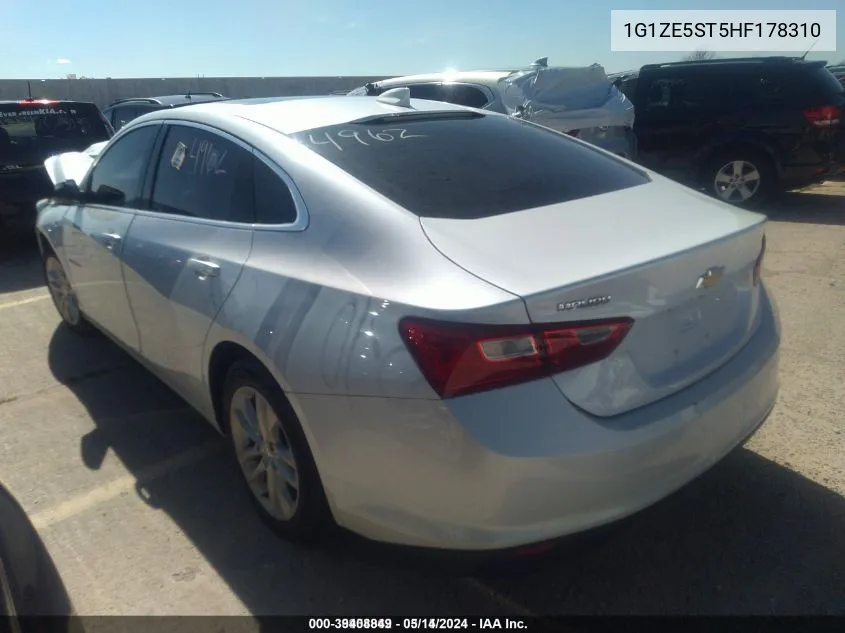 1G1ZE5ST5HF178310 2017 Chevrolet Malibu 1Lt