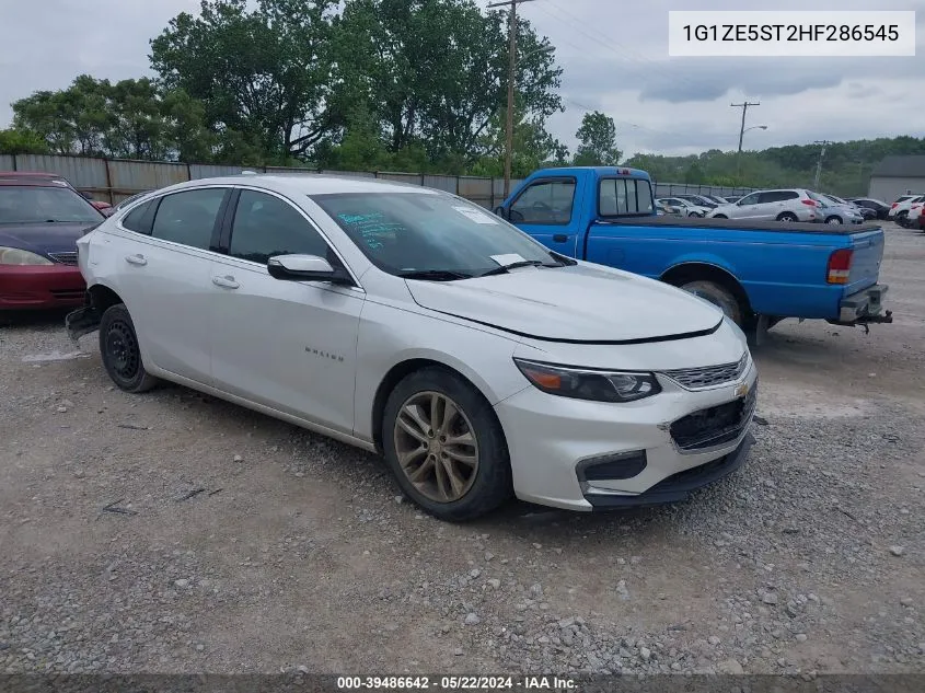 2017 Chevrolet Malibu 1Lt VIN: 1G1ZE5ST2HF286545 Lot: 39486642