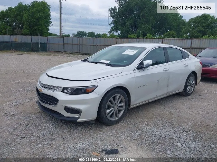 2017 Chevrolet Malibu 1Lt VIN: 1G1ZE5ST2HF286545 Lot: 39486642