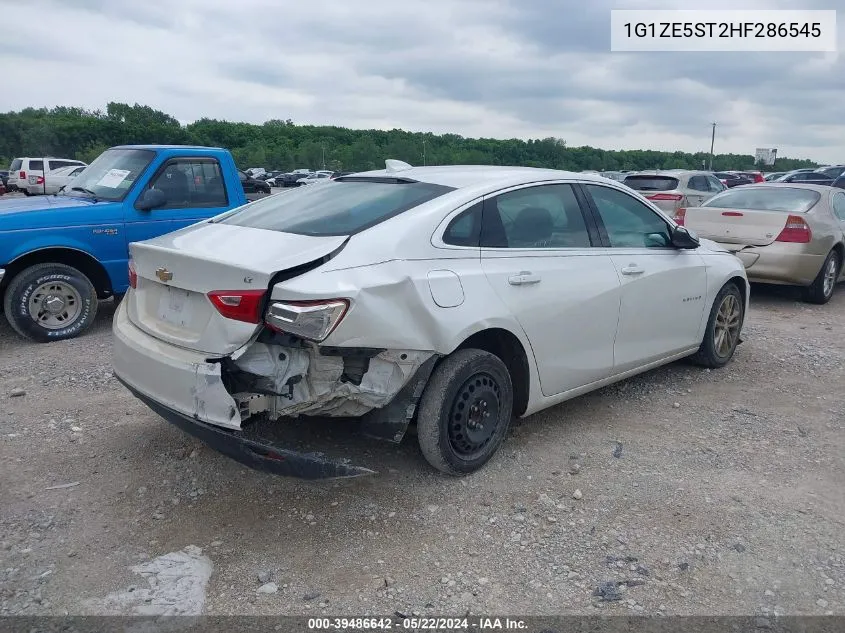 1G1ZE5ST2HF286545 2017 Chevrolet Malibu 1Lt