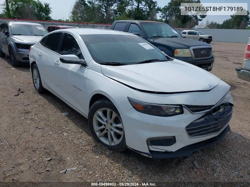 2017 Chevrolet Malibu 1Lt VIN: 1G1ZE5ST8HF179189 Lot: 39498803