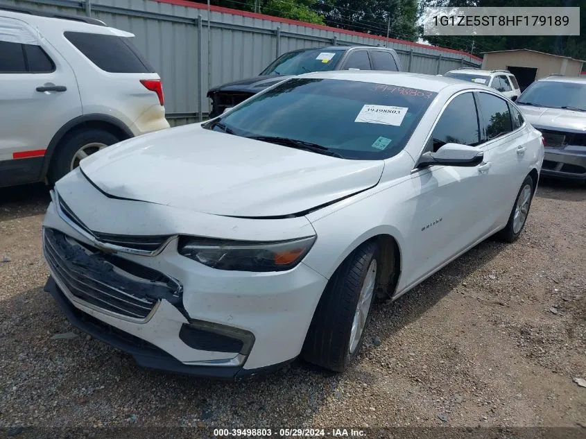 2017 Chevrolet Malibu 1Lt VIN: 1G1ZE5ST8HF179189 Lot: 39498803