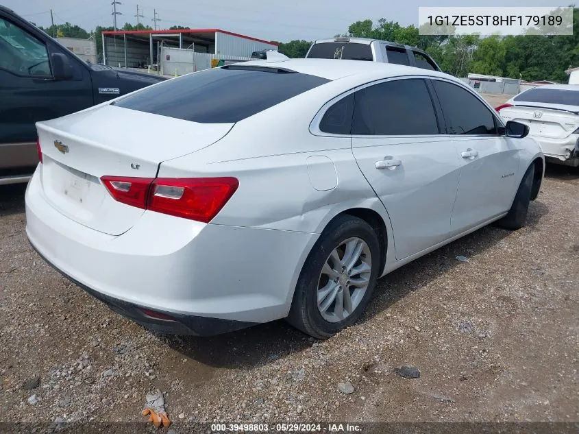 2017 Chevrolet Malibu 1Lt VIN: 1G1ZE5ST8HF179189 Lot: 39498803