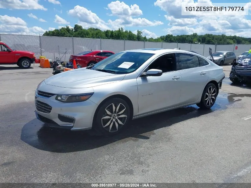 2017 Chevrolet Malibu 1Lt VIN: 1G1ZE5ST8HF179774 Lot: 39518977