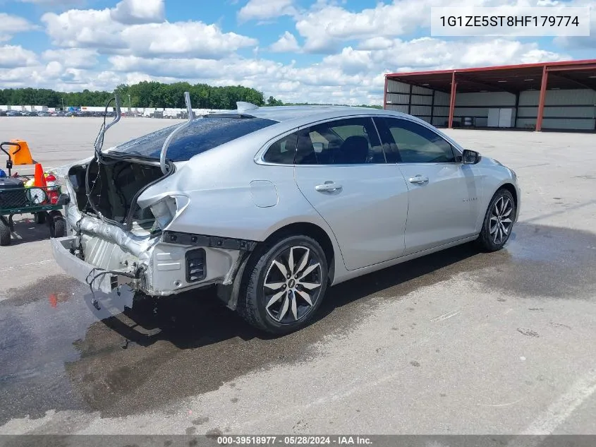 2017 Chevrolet Malibu 1Lt VIN: 1G1ZE5ST8HF179774 Lot: 39518977