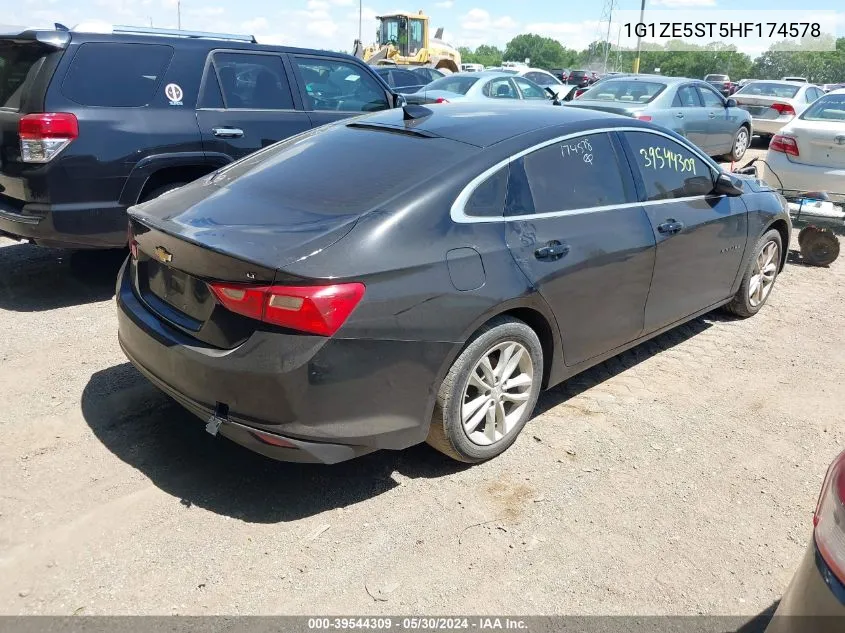 2017 Chevrolet Malibu 1Lt VIN: 1G1ZE5ST5HF174578 Lot: 39544309