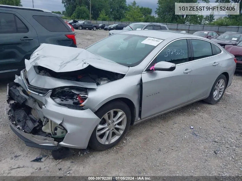 2017 Chevrolet Malibu 1Lt VIN: 1G1ZE5ST9HF152406 Lot: 39792285