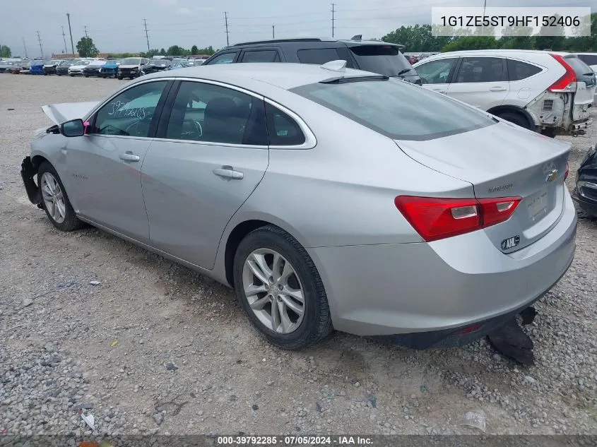 1G1ZE5ST9HF152406 2017 Chevrolet Malibu 1Lt