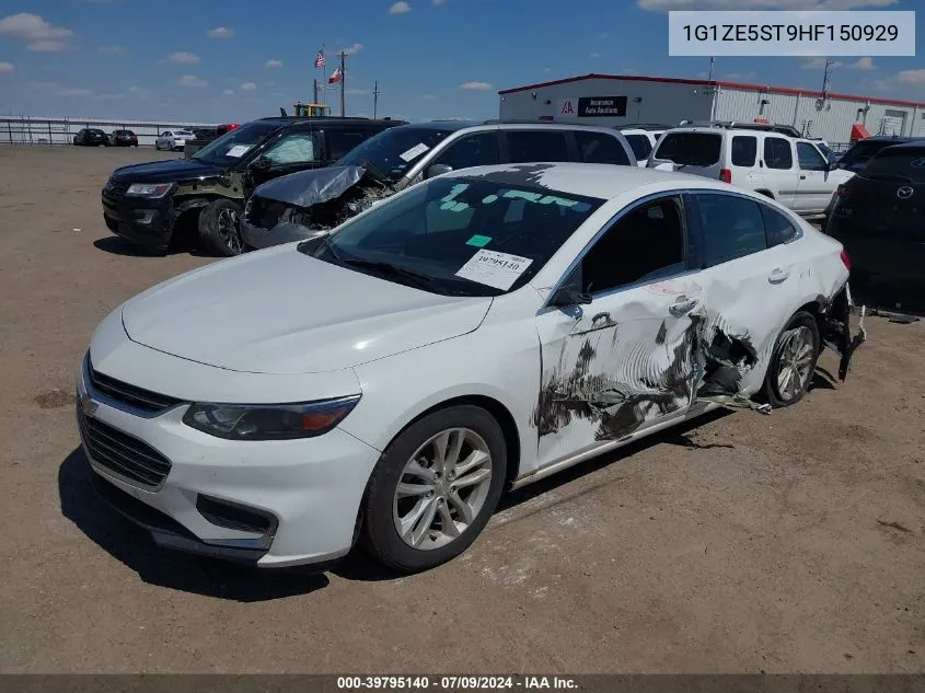 1G1ZE5ST9HF150929 2017 Chevrolet Malibu 1Lt