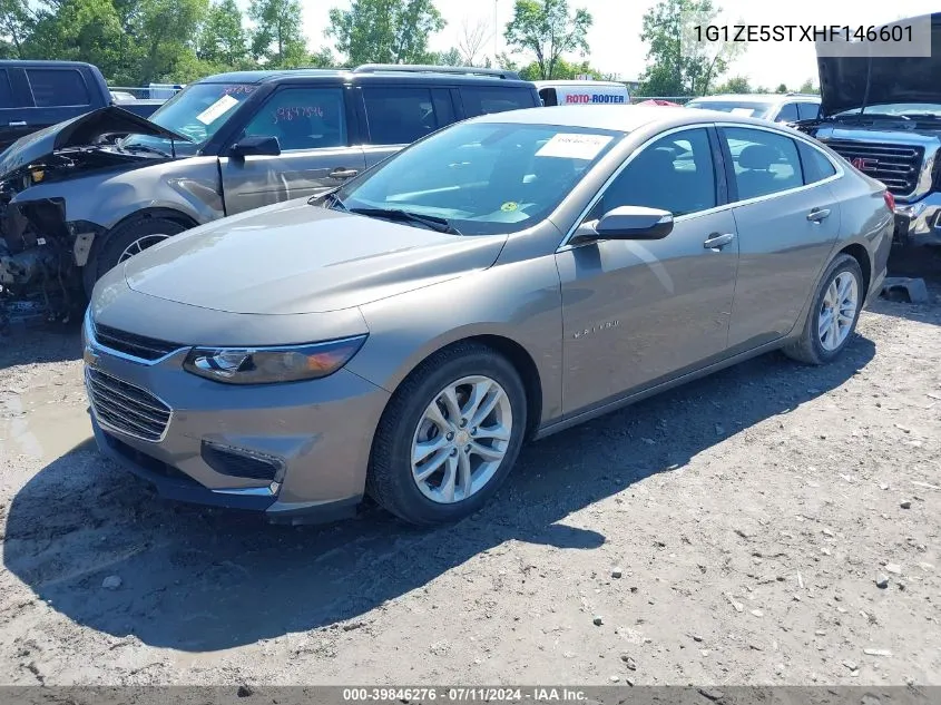 2017 Chevrolet Malibu 1Lt VIN: 1G1ZE5STXHF146601 Lot: 39846276