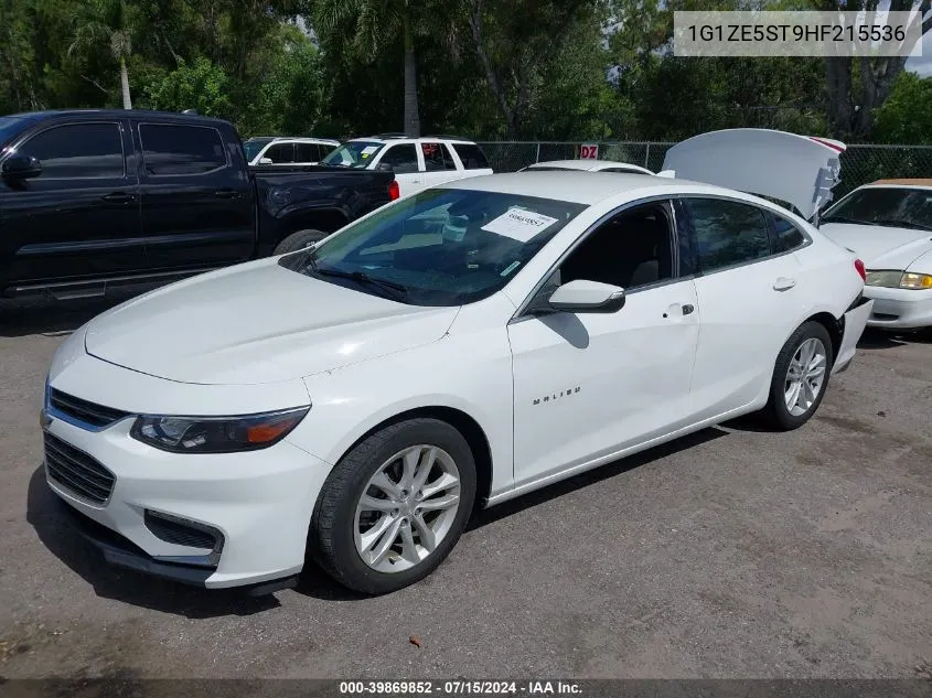 1G1ZE5ST9HF215536 2017 Chevrolet Malibu 1Lt