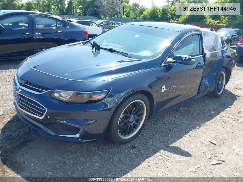 2017 Chevrolet Malibu 1Lt VIN: 1G1ZE5ST1HF144946 Lot: 39953596