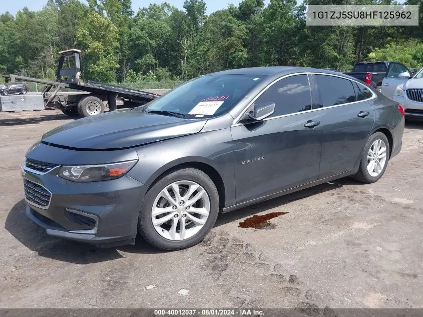 2017 Chevrolet Malibu Hybrid VIN: 1G1ZJ5SU8HF125962 Lot: 40012037