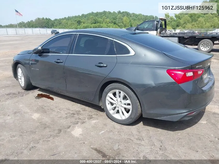 2017 Chevrolet Malibu Hybrid VIN: 1G1ZJ5SU8HF125962 Lot: 40012037