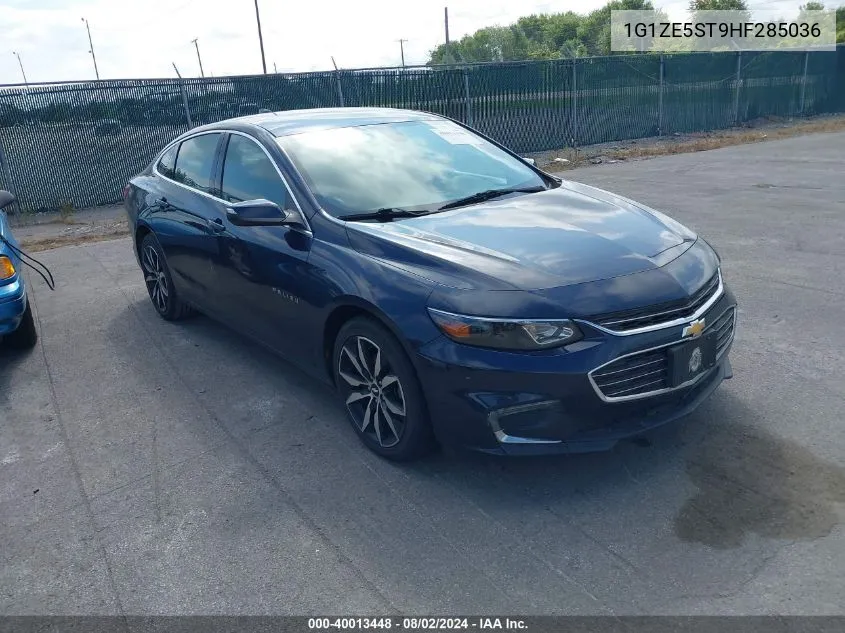 1G1ZE5ST9HF285036 2017 Chevrolet Malibu 1Lt