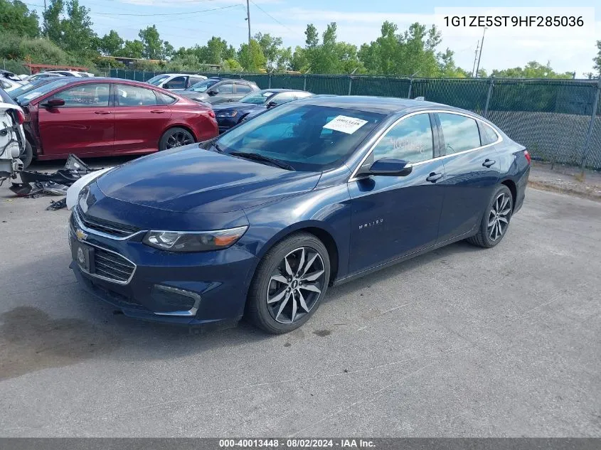 2017 Chevrolet Malibu 1Lt VIN: 1G1ZE5ST9HF285036 Lot: 40013448