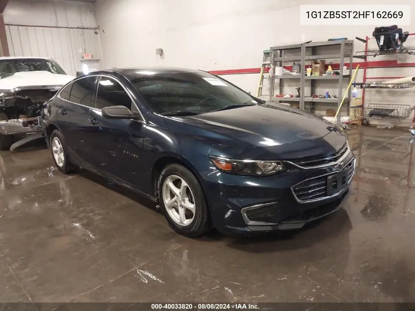 2017 Chevrolet Malibu Ls VIN: 1G1ZB5ST2HF162669 Lot: 40033820