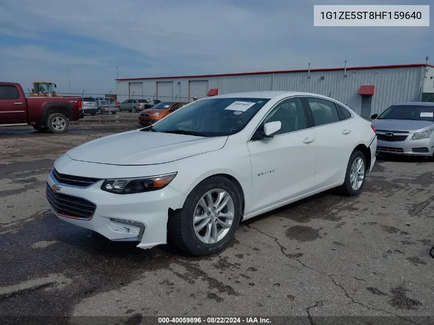 2017 Chevrolet Malibu 1Lt VIN: 1G1ZE5ST8HF159640 Lot: 40059896