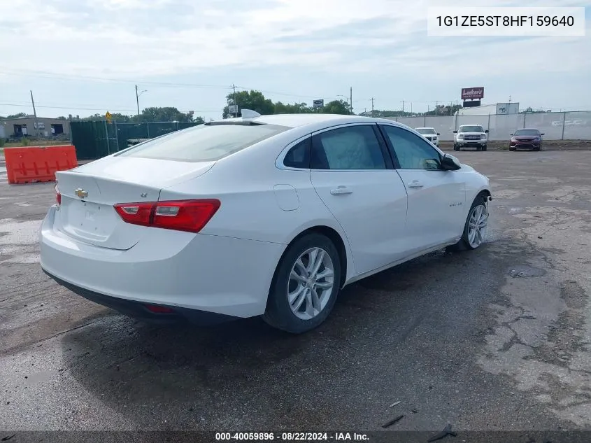 1G1ZE5ST8HF159640 2017 Chevrolet Malibu 1Lt