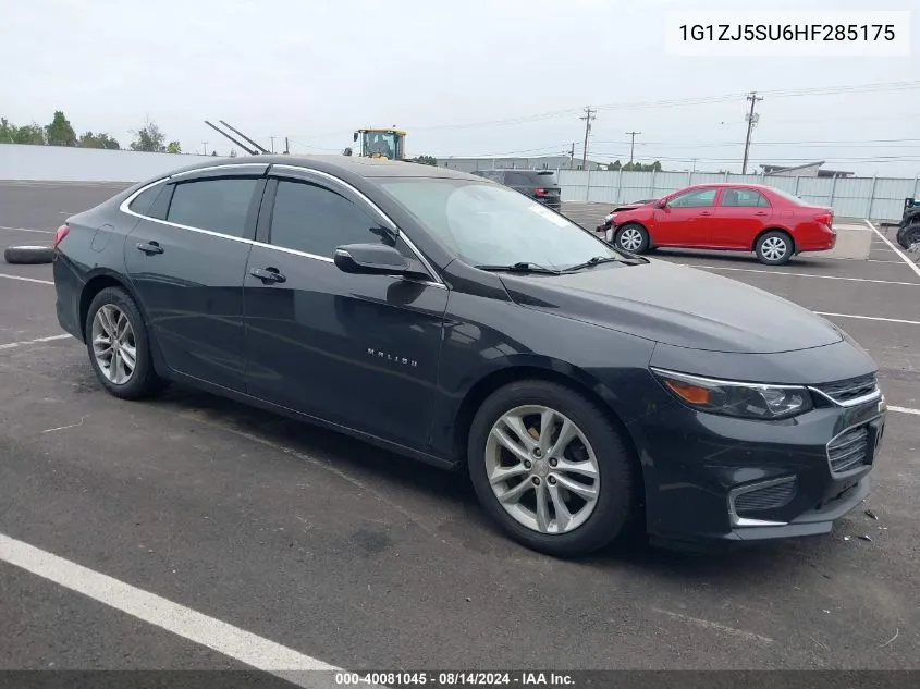 2017 Chevrolet Malibu Hybrid VIN: 1G1ZJ5SU6HF285175 Lot: 40081045