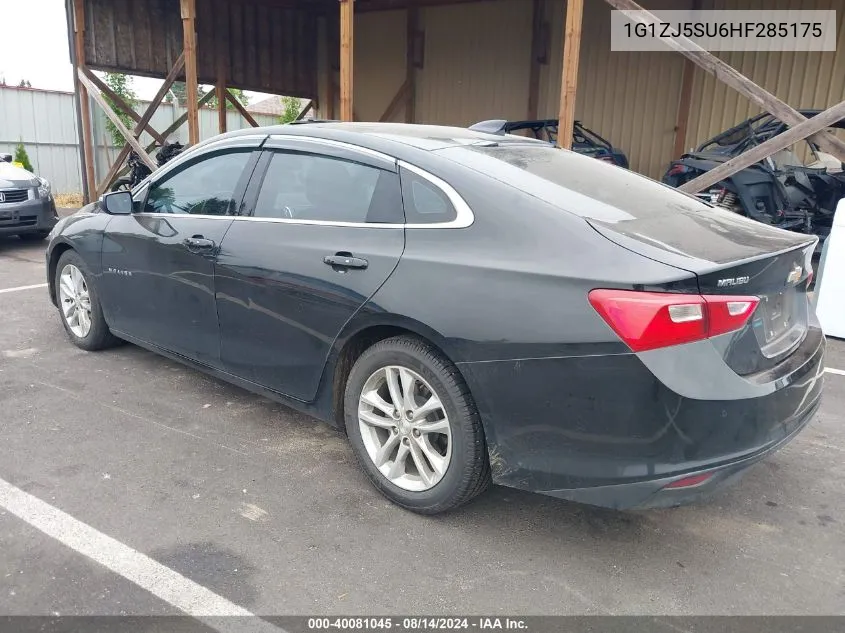 2017 Chevrolet Malibu Hybrid VIN: 1G1ZJ5SU6HF285175 Lot: 40081045